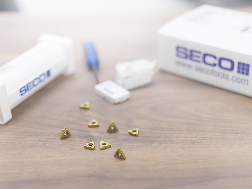 Seco Tools Expands Range of Full-Profile Precision Threading Inserts